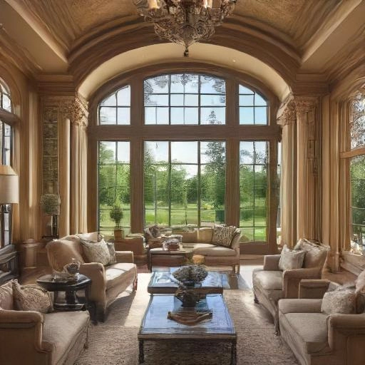 luxury living room set